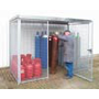 Gasflaschendepot mit Dach Gruppe
